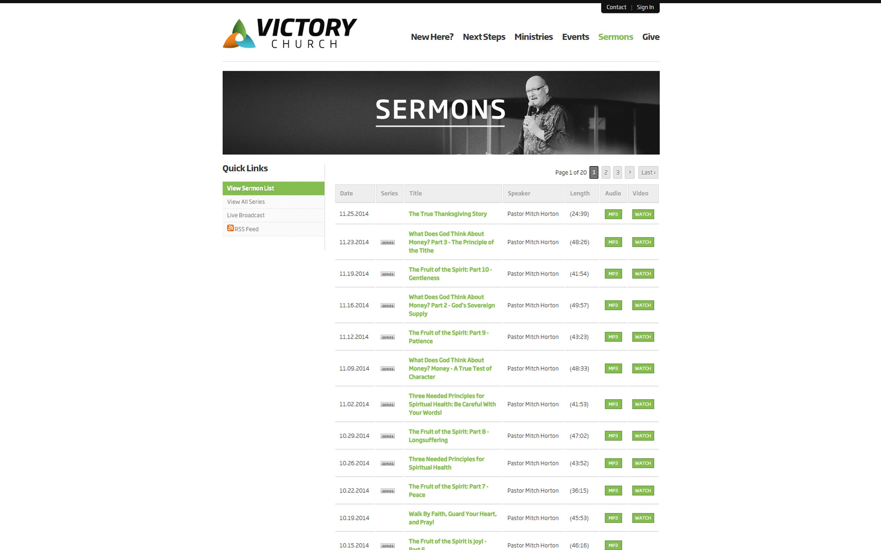 victorychurch.nu_Sermons_Portfolio