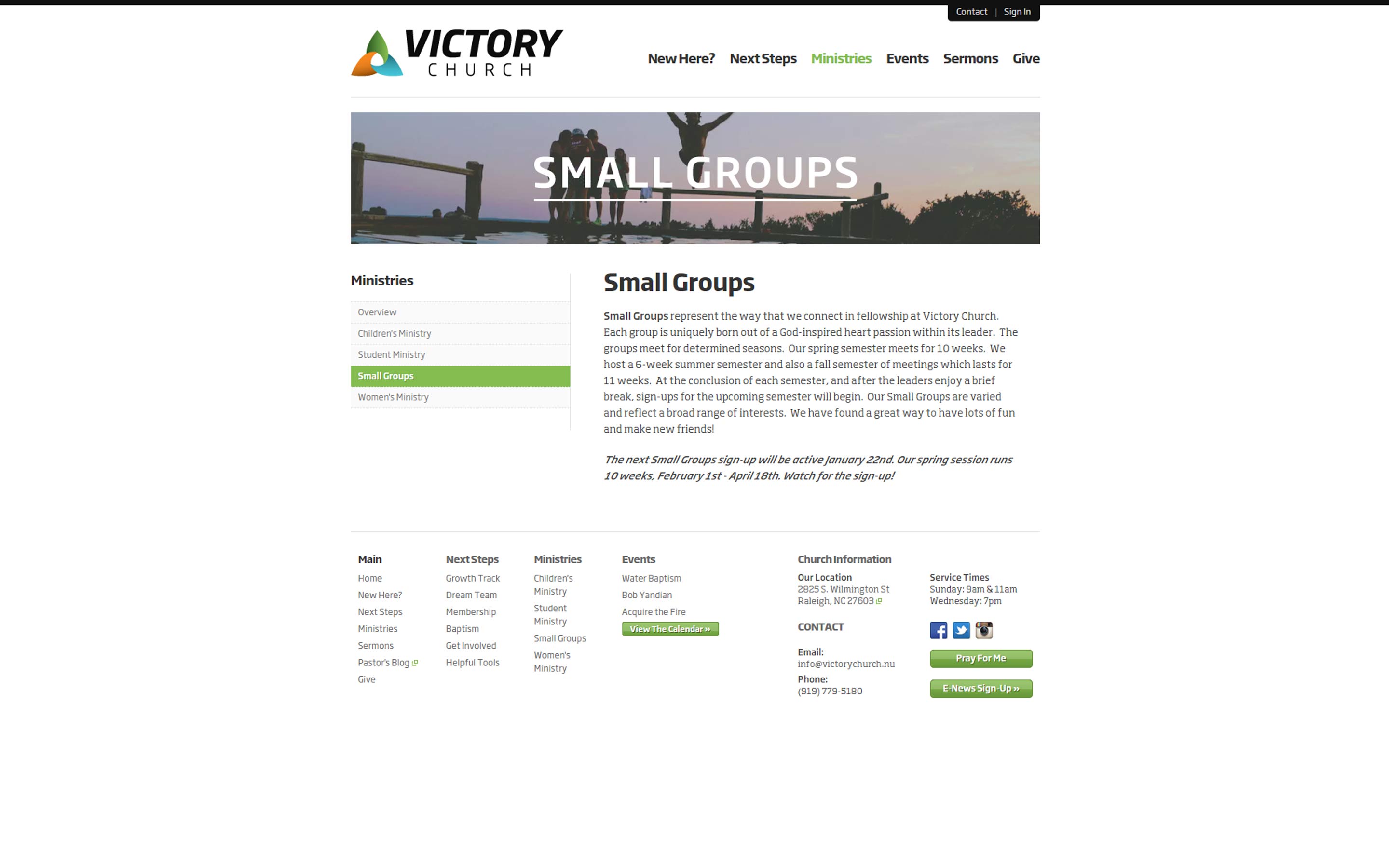 victorychurch.nu_SmallGroups_Portfolio